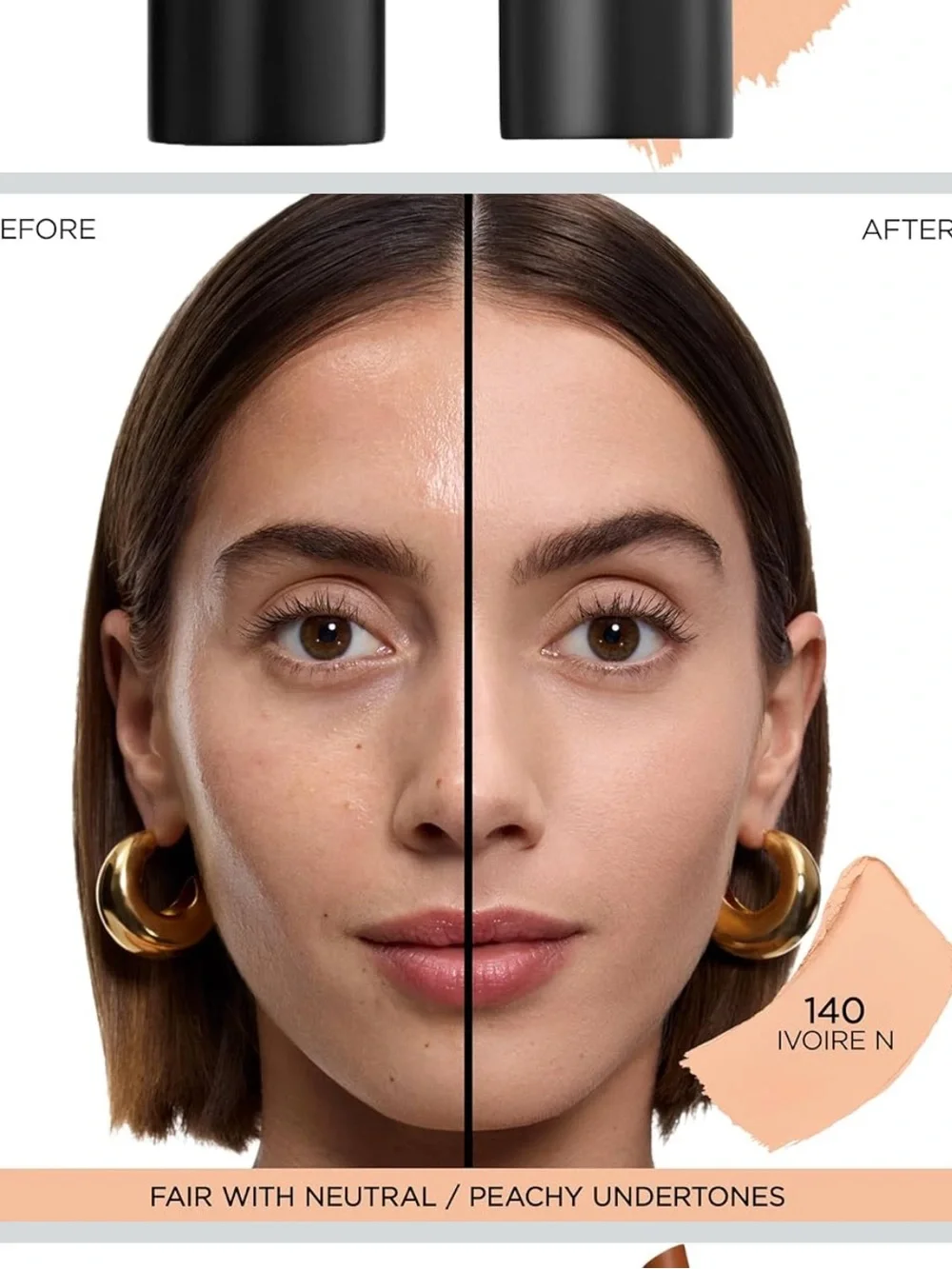 NIB Lancôme Teint Idole, Multi-Use Foundation Stick, 550 Suede C